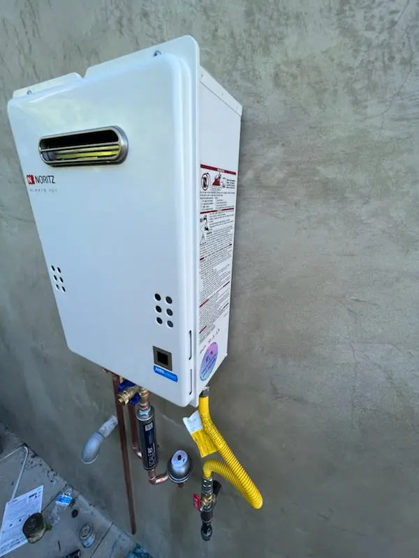 Tankless water heater installation for San Marino homes